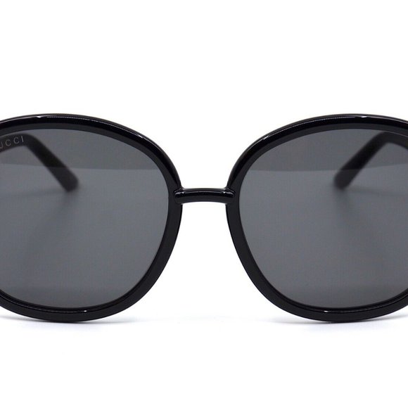 NEW GUCCI GG0892SA 001 BLACK GREY AUTHENTIC SUNGLASSES 50-19 - Picture 8 of 15